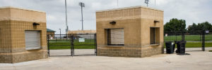 sports fencing Omaha, Nebraska fence company commercial fencing contractors Omaha ballfield baseball field softball field football field complex pickle ball courts basketball tennis courts track peewee elementary junior high high school college professional community chain link wood ornamental backstop dugouts outfield batter's eye