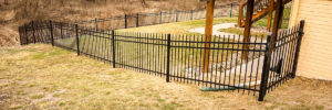 Omaha fencing company residential fence contractors ornamental custom metals decorative rail picket posts powder coating Montage Aegis Echelon Stalwart Ameristar security quad flare spear flat top fleur de lis iron steel aluminum commercial industrial classic majestic genesis warrior panels posts caps rails prices